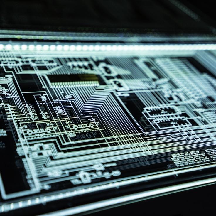 Technical rendering setup showing 3D element optimization for presentations